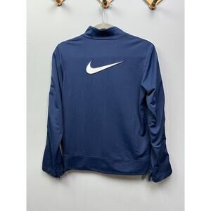 VTG Nike Sportswear Jacket Y2K Youth size XL Blue Track‎ Zip Up Swoosh